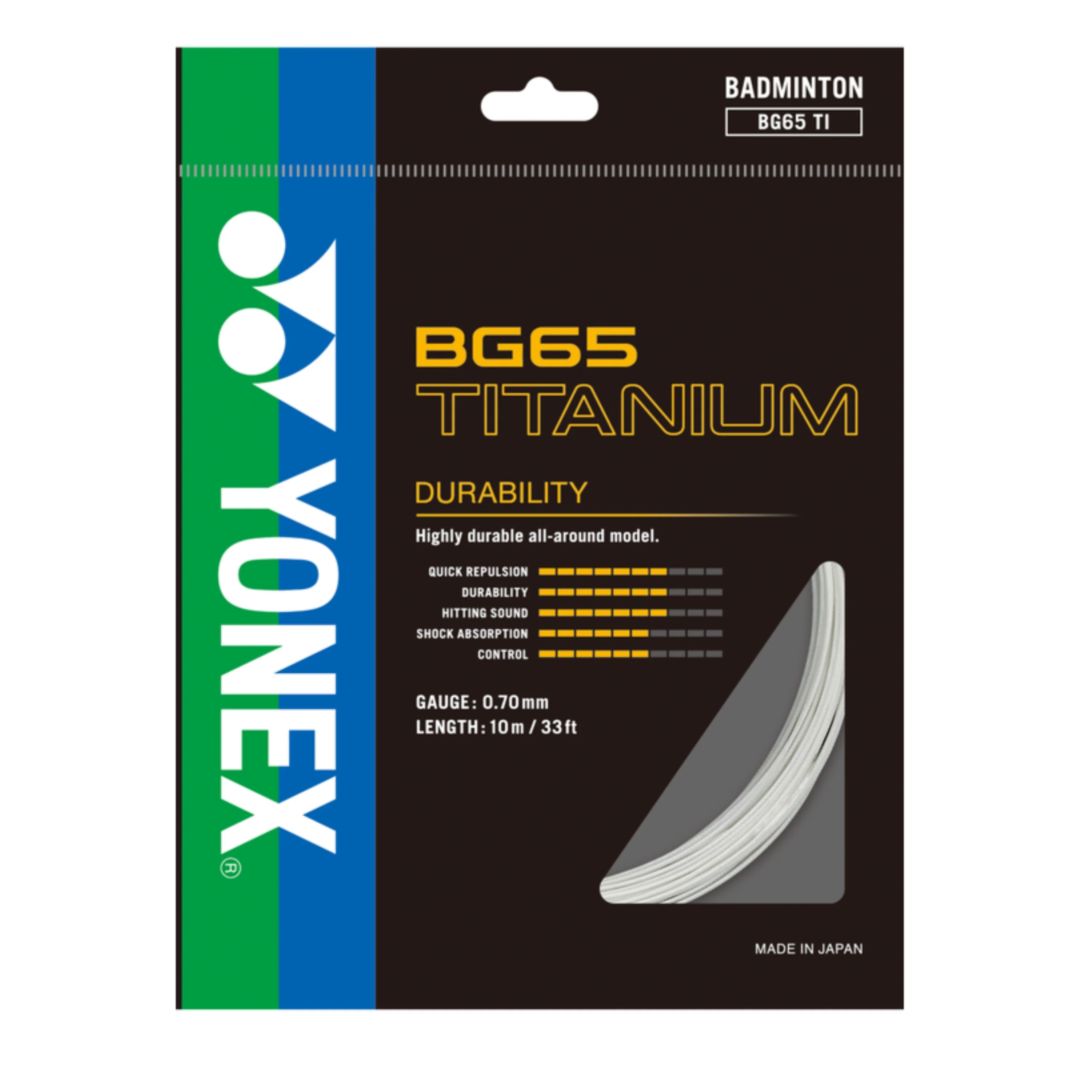 Yonex BG65 Titanium Badminton String