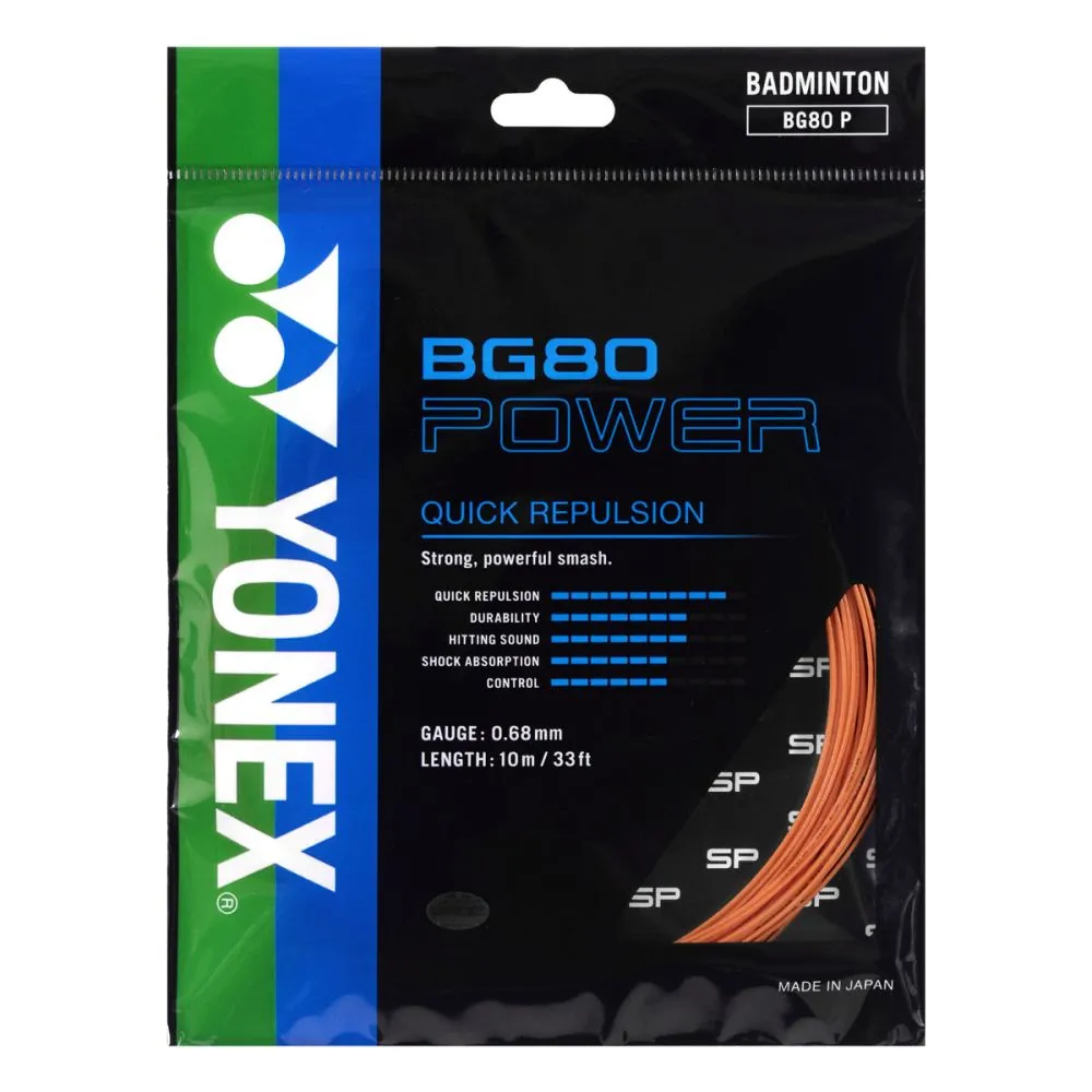 Yonex BG80 Power Badminton String
